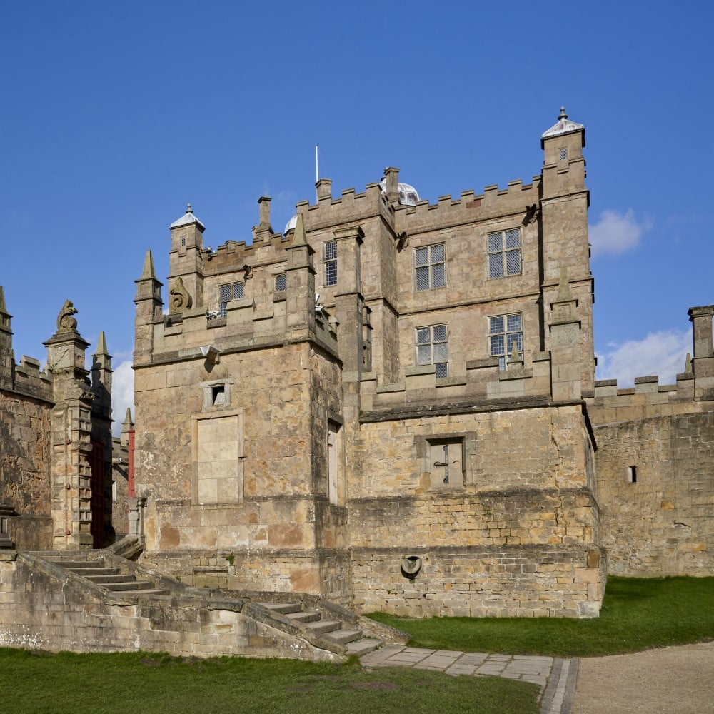 Photo of Bolsover Castle on a sunny day