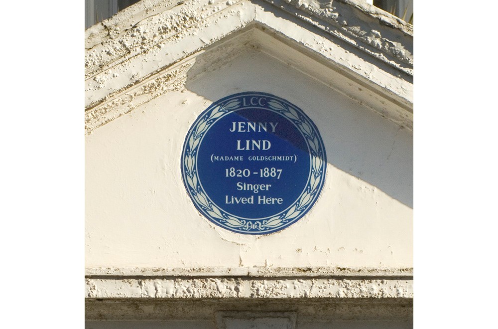 Jenny 'Madame Goldschmidt' Lind | Singer | Blue Plaques | English