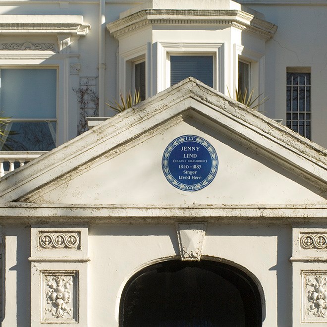 Jenny 'Madame Goldschmidt' Lind | Singer | Blue Plaques | English