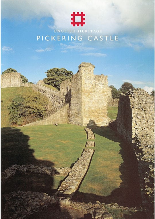 The Guidebook cover for Pickering Castle